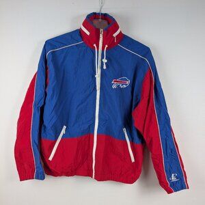Vintage logo athletic Buffalo bills windbreaker jacket - medium